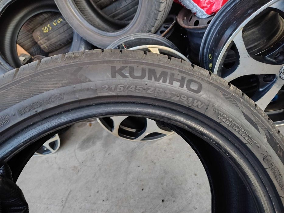 4бр.летни гуми KUMHO 215 45 17 DOT23 цена за брой