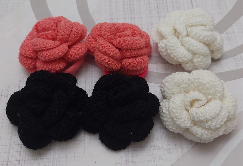 Розочки резиночки для волос