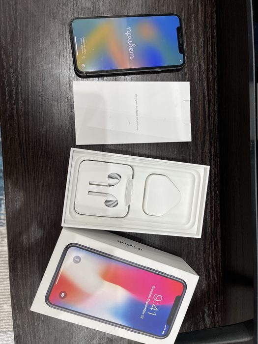 Iphone X 64 Gb в идеальном состоянии , цена окончательно