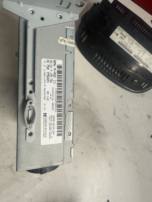 Navigatie bmw e60 complet joystick ecran si unitate