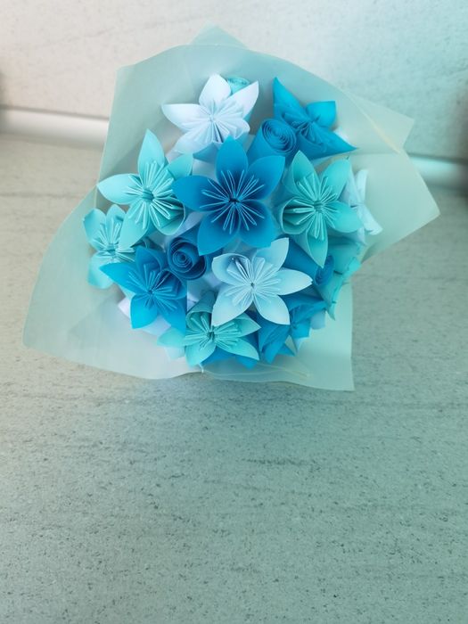 15лв Хартиен букет за всякакъв повод