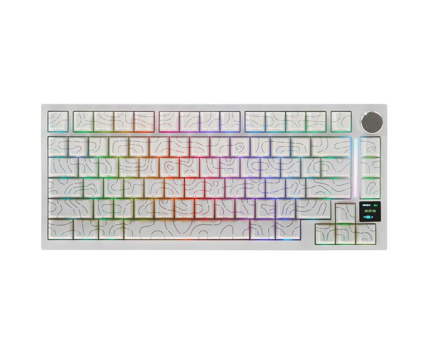 ; Клавиатура ATTACK SHARK X820 Ultra RU/ Moon Night/ Gift Switch