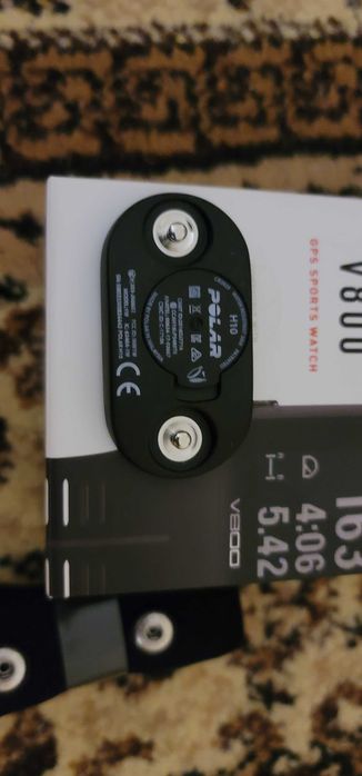 Polar v800 и датчик Pilar H10