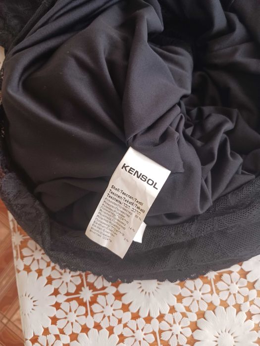 Черна официална рокля Kensol