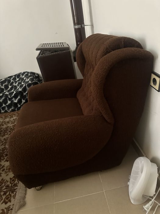 Разтегаем диван с 2 фотьойла