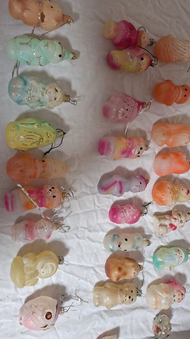 Елочные игрушки советские