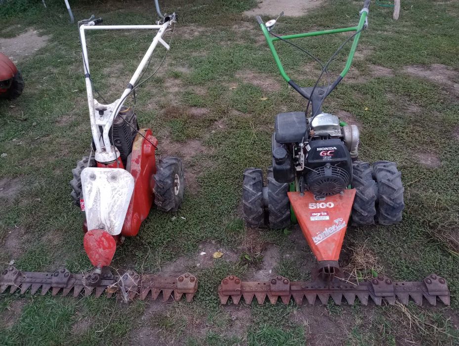 Agria, Kawasaki,Bucher motocositoare cu lamă
