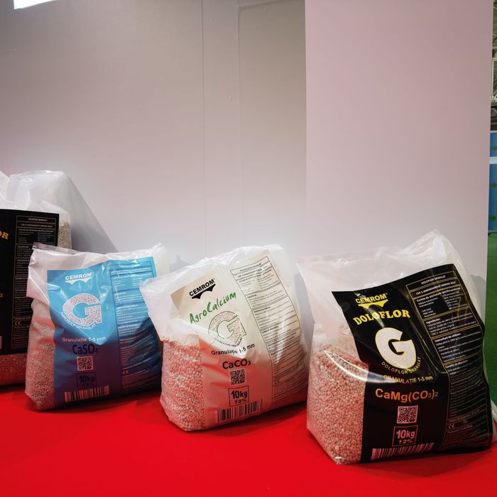 Dolomita, Carbonat de Calciu, Sulfat de Calciu, pulbere fina sau Granu