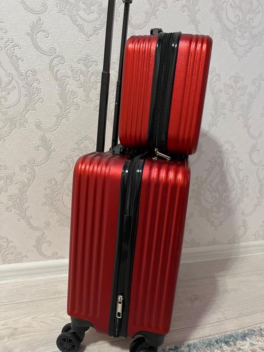 Чемодан QAZAQSUMKA, 38л карасный