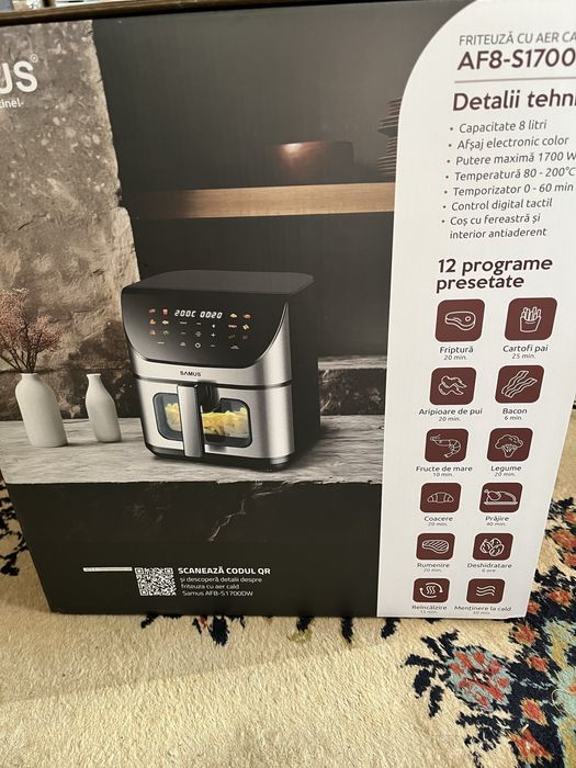 Friteuza cu aer cald