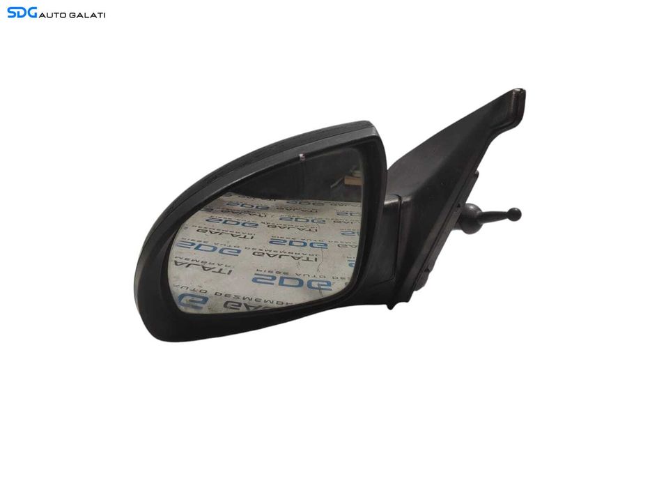 Oglinda Manuala Stanga Kia Picanto Facelift 2004 - 2011 Culoarea Negru Cod 022710 [LR0684]