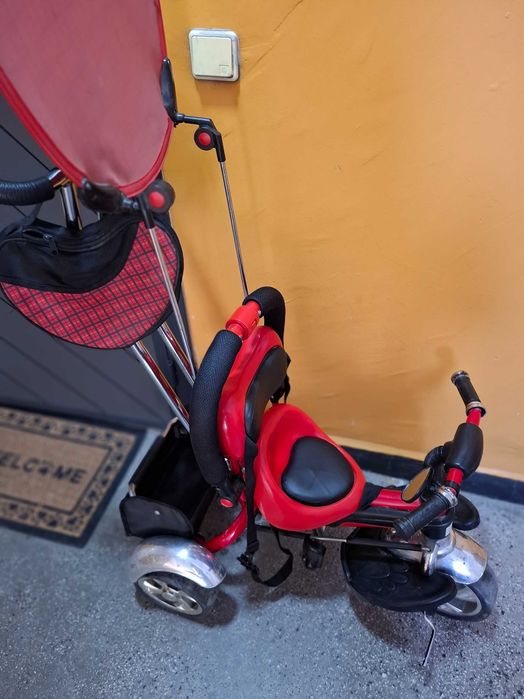 Триколка 3 в 1  със сенник, багажник.