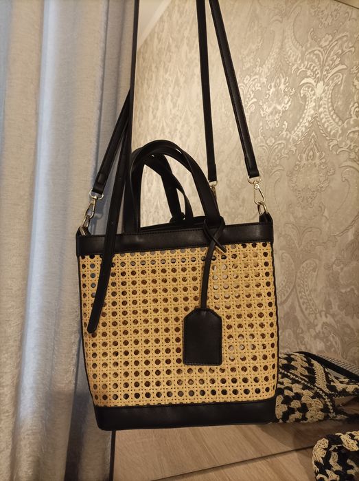Летняя сумка с перфорацией