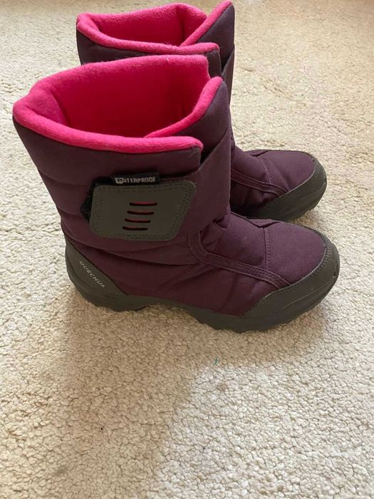 Детски топли, непромокаеми ботуши Quechua Номер 34 Декатлон *Като нови