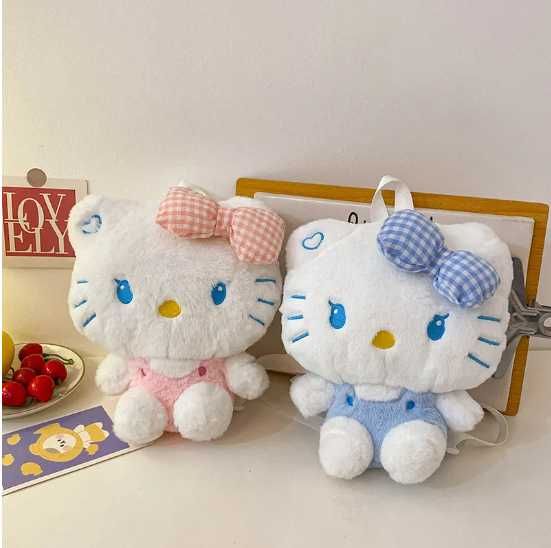 Плюшена играчка Раница Hello Kitty, Чанта Кити, 24см