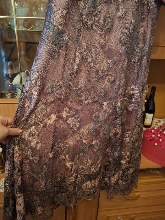 Rochie de seara cu broderie