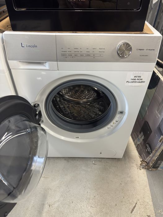 Mașină de spălat rufe cu încărcare frontală Lincoln PLLHF814ABN1