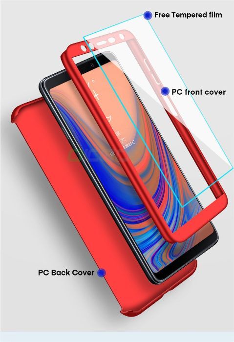 Husa 360° fata + spate pt Samsung Galaxy A6+ 2018 , A6 plus