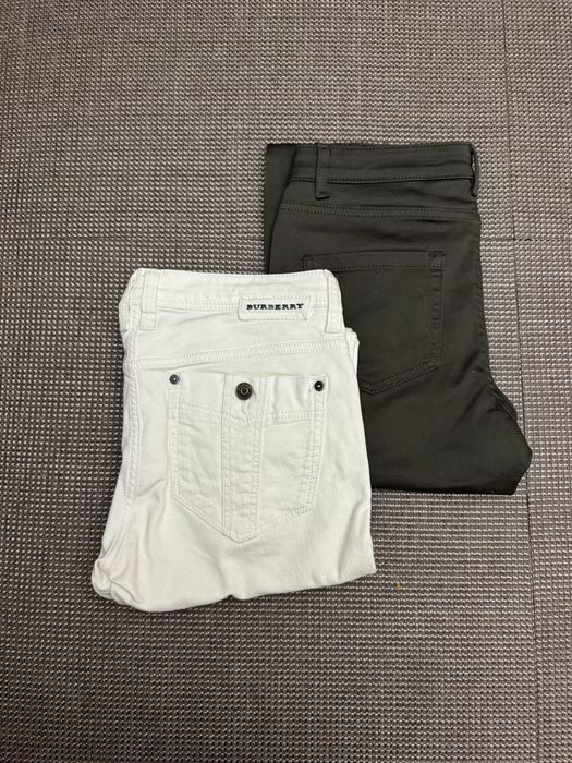 Burberry 3/4 бял панталон