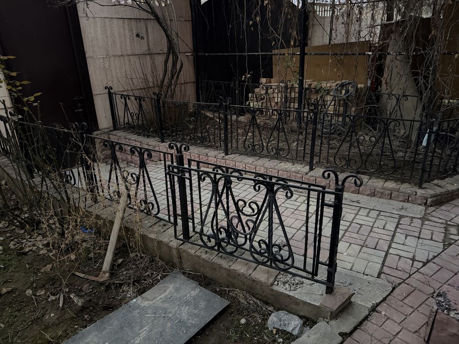 Кованные заборчики