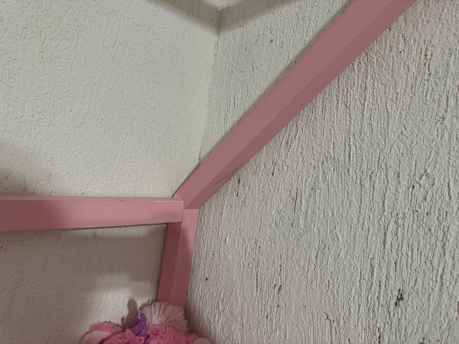 Дървено денско легло къщичка