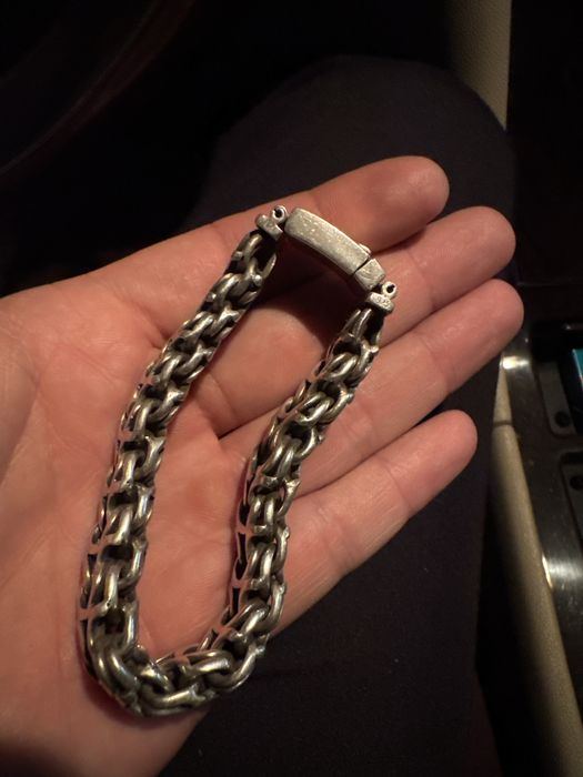 Браслет серебро ручная работа