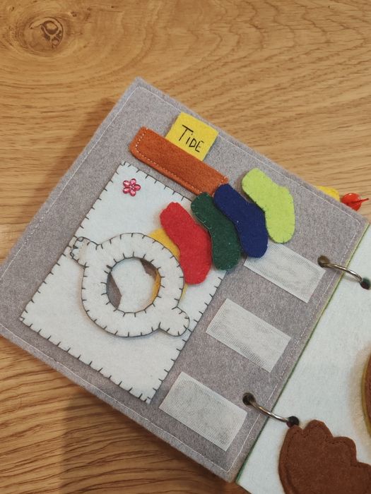 Cărticica senzoriala copii