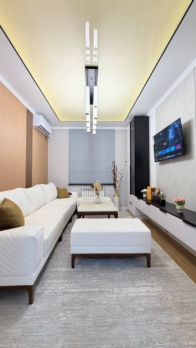 Своя О"RIKZOR RЕZIDENZE 2+2 евро дуплекс 60м²+30м2 цокол