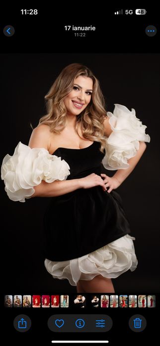 Rochie deosebita Diana Cozma