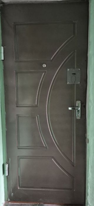 Дверь входная, железная