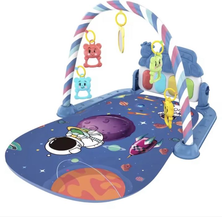 Активна гимнастика за бебе с мелодии пиано