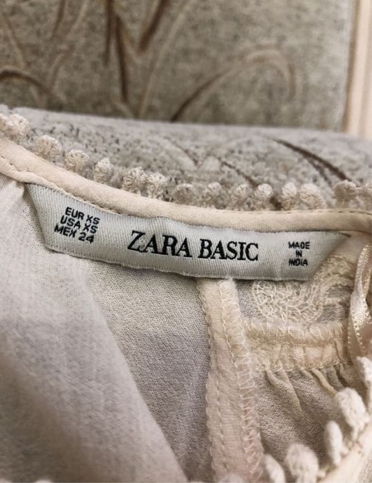 Bluză din in Zara