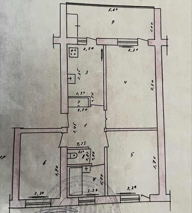 3 комнатная квартира М. Улугбек. Дом быта. Ялангач