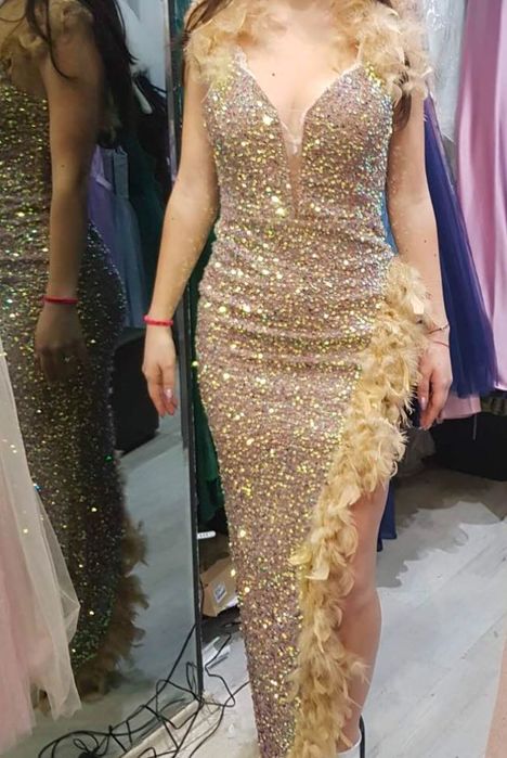 Бална рокля. Носена само веднъж.