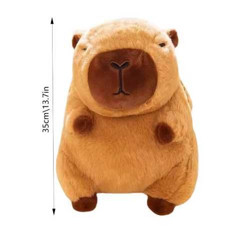 Термо плюшена играчка Капибара против колики, менструални болки и др.