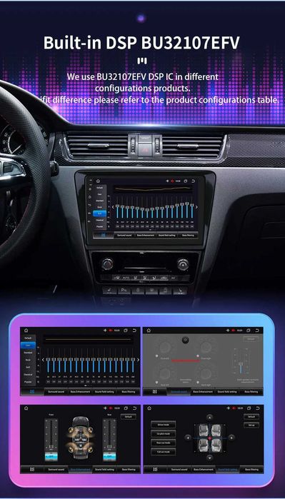 Navigatie Skoda Rapid, Seat Toledo - Android 13, 8Gb RAM, 128Gb ROM