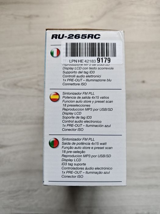 Produs original - Radio Roadstar RU-265RC - USB/MMC