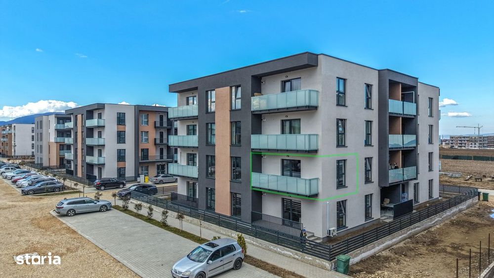 Studio nou, prima închiriere, sat.Cristian!