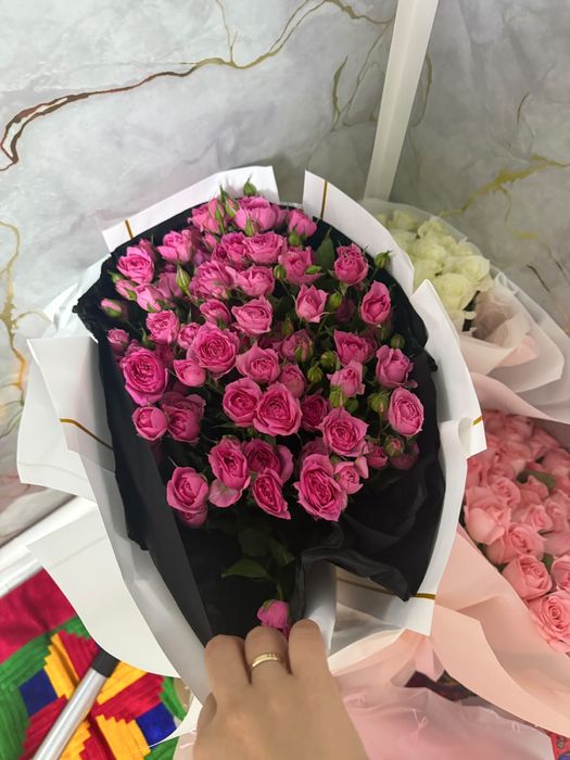 Букет розы свежие
