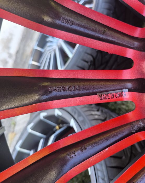 24 цола джанти Scarlet SW5 с летни гуми за BMW RANGE ROVER Chevrolet