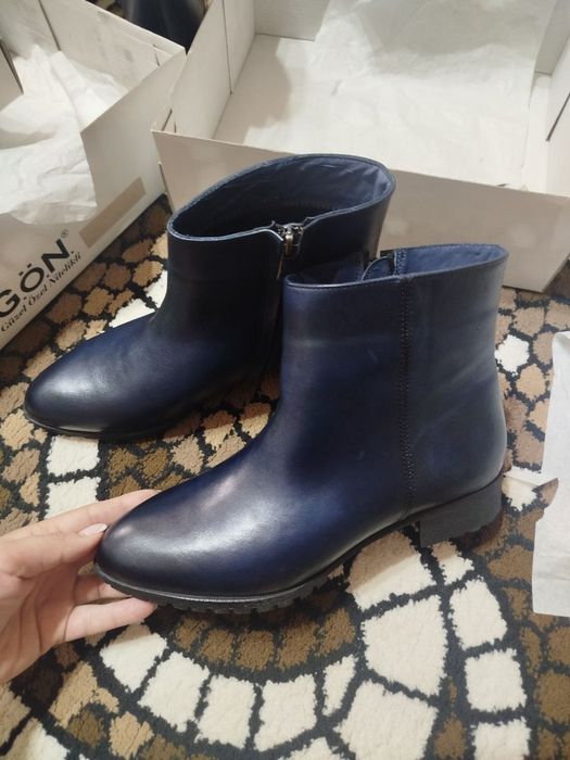 Продам сапоги из натуральной кожи