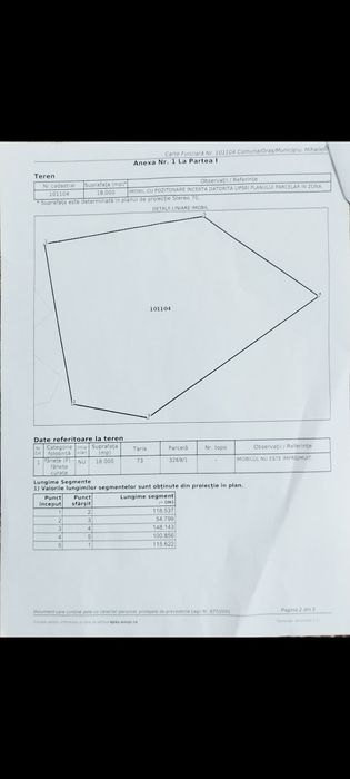 18000 mp teren extravilan in judetul Sibiu 4 euro mp