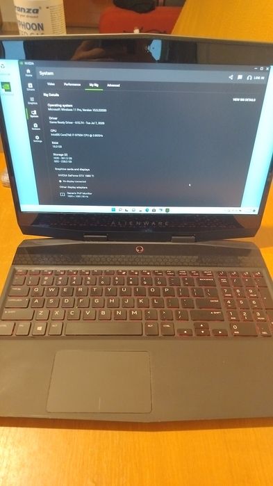 Alienware m15 i7-9750H | GTX 1660 Ti | 16GB | SSD + HDD | Stare impecabilă
