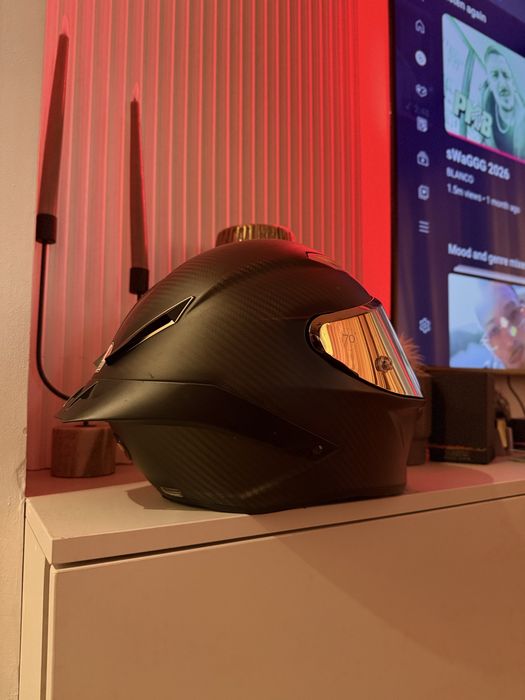 Casca moto AGV Pista 70 Anniversario | Carbon Mat MS