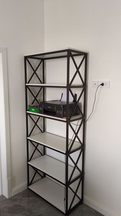 Стеллаж этажерка шкаф полки  лофт . Loft uslubida kitob hujatlar jovon