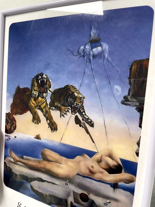 Принт в рамка на Салвадор Дали