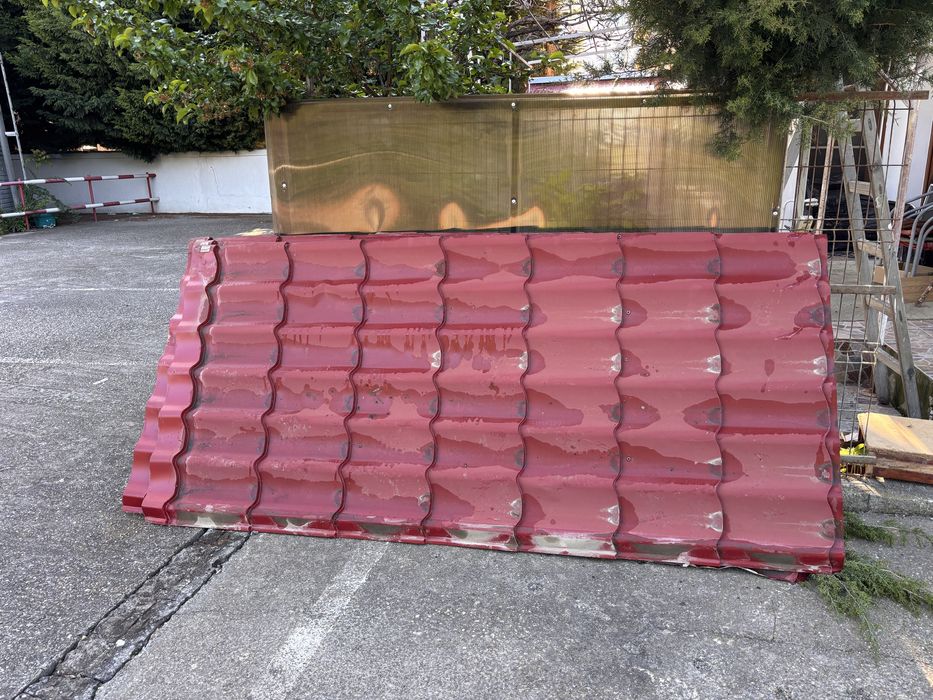 Vand tigla metalica Ral 3011 de 5 mm