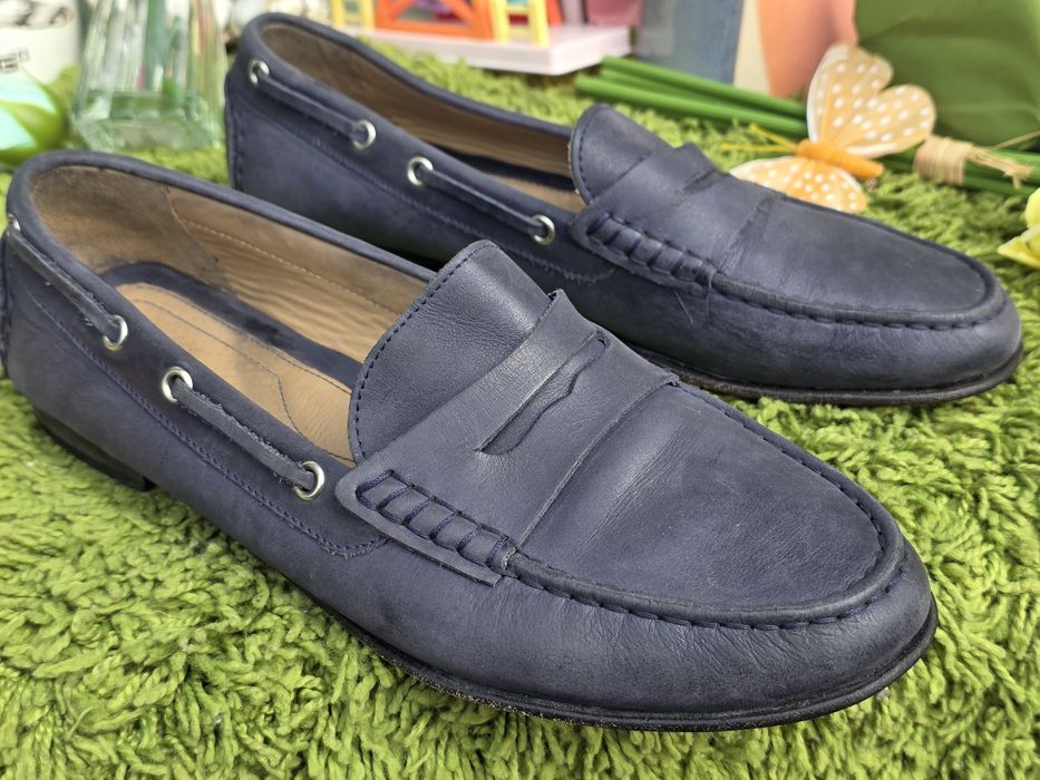 Navy boot дамски мокасини от кожа N40