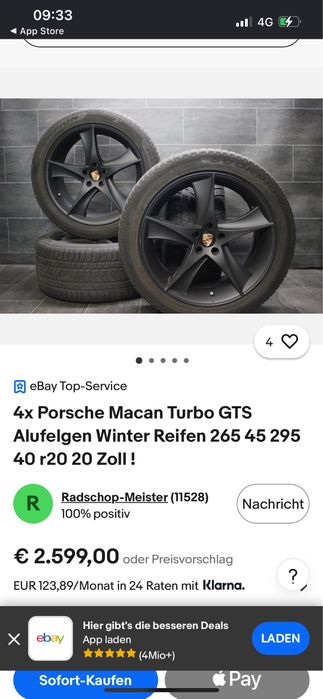 Jante porsche macan turbo gts