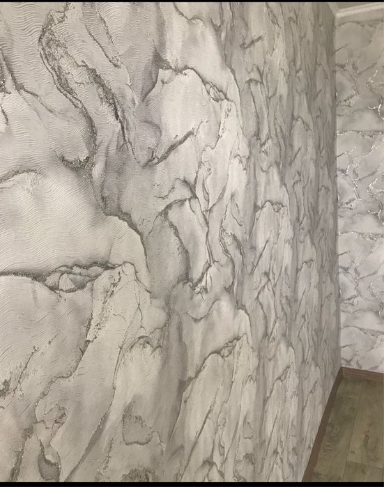 Качественная поклейка обоев